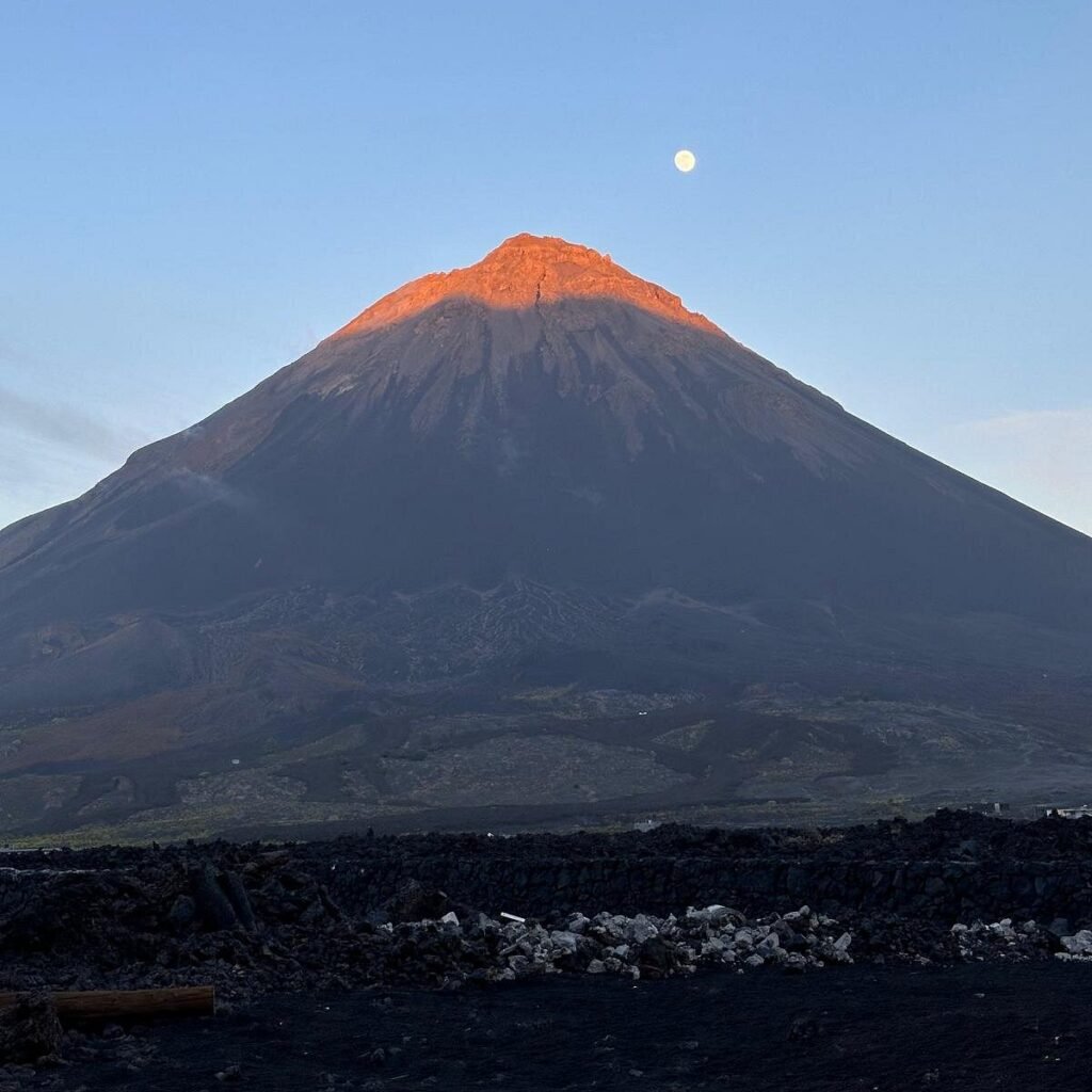 vulcão de fogo